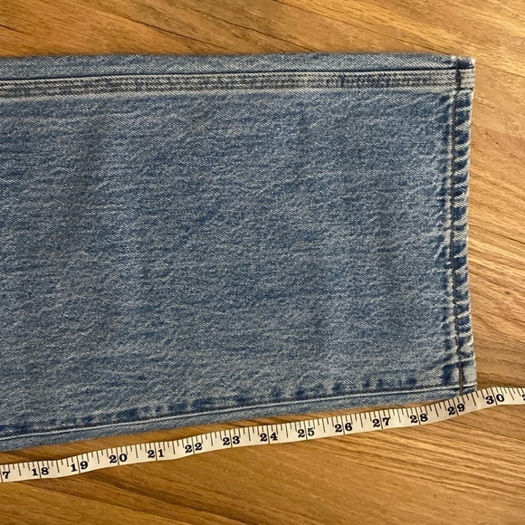 Madewell Low Slung Straight Carpenter Jeans in size 29, EUC, like new - Picture 16 of 16